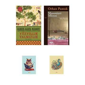 Yapı Kredi Yayınları Masumiyet Müzesi Orhan Pamuk - Yüzyıllık Yalnızlık - Gabriel Garcia Marquez