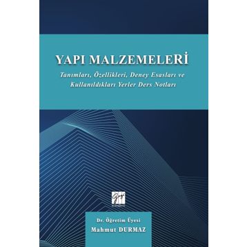 Yapı Malzemeleri - Mahmut Durmaz