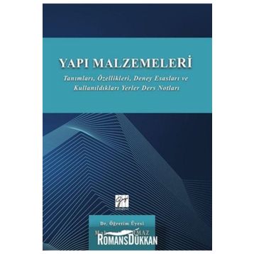 Yapı Malzemeleri - Mahmut Durmaz