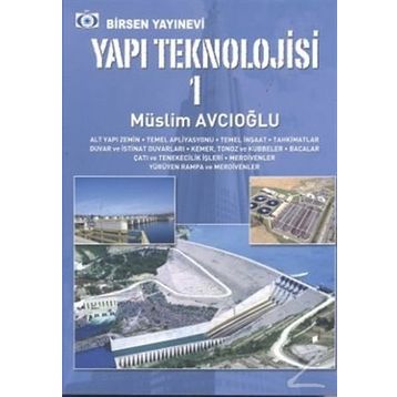 YAPI TEKNOLOJISI 1 - MÜSLİM AVCIOĞLU
