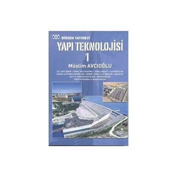 YAPI TEKNOLOJISI 1 - MÜSLİM AVCIOĞLU