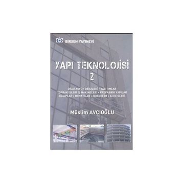 YAPI TEKNOLOJISI 2 - MÜSLİM AVCIOĞLU