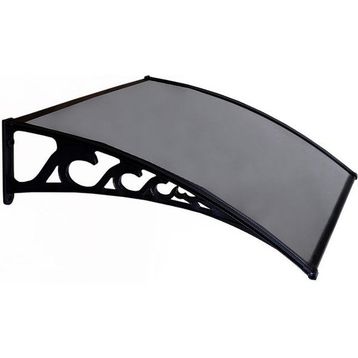 Yapısan Antrasit Gri Plastik Ayak 6 mm Levhalı Pratik Sundurma Kanopi Tente