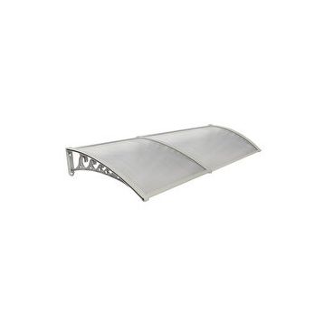 Yapısan Gri Plastik Ayak 6 mm Levhalı Pratik Sundurma Kanopi Tente