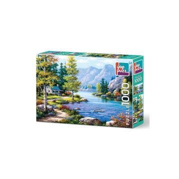 Yappuzz Göl Kıyısında 1000 Parça Puzzle