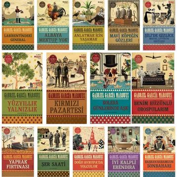Yaprak Fırtınası - Yüzyıllık Yalnızlık - Kırmızı Pazartesi - Kolera Günlerinde Aşk - Benim Hüzünlü Orospularım - Gabriel Garcia Marquez