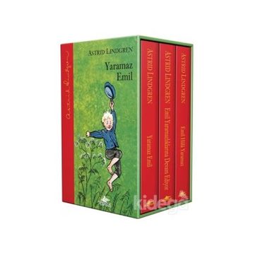 Yaramaz Emil Serisi - Kutulu Set (3 Kitap Ciltli) - Astrid Lindgren