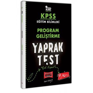 Yargı 2022 KPSS Eğitim Bilimleri Program Geliştirme Yaprak Test