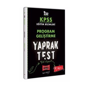 Yargı 2022 KPSS Eğitim Bilimleri Program Geliştirme Yaprak Test