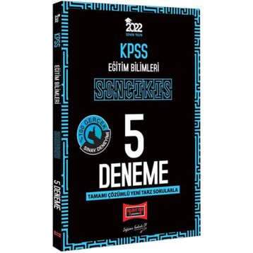 Yargı 2022 Kpss Eğitim Bilimleri Son Çıkış Tamamı Çözümlü 5 Deneme