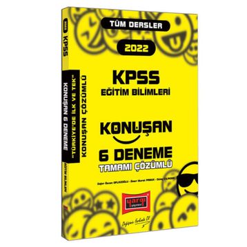 Yargı 2022 Kpss Egitim Bilimleri Tüm Dersler Tamami Çözümlü Konusan 6 Deneme