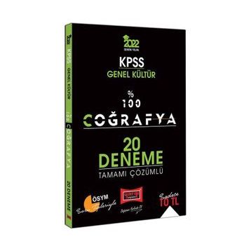 Yargı 2022 Kpss Genel Kültür %100 Coğrafya Tamamı Çözümlü 20 Deneme