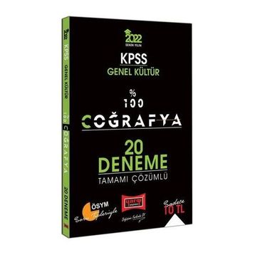 Yargı 2022 Kpss Genel Kültür %100 Coğrafya Tamamı Çözümlü 20 Deneme