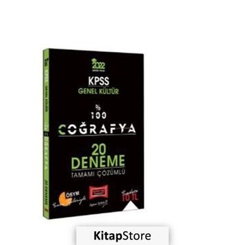 Yargı 2022 Kpss Genel Kültür %100 Coğrafya Tamamı Çözümlü 20 Deneme