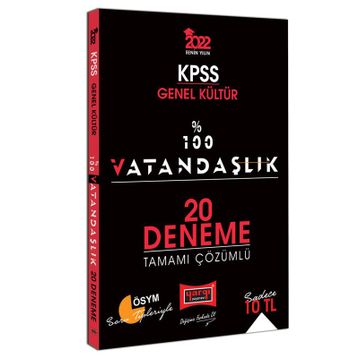 Yargı 2022 Kpss Genel Kültür %100 Vatandaşlık Tamamı Çözümlü 20 Deneme