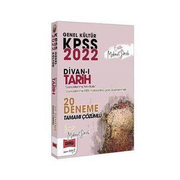 Yargı 2022 Kpss Genel Kültür Divani Tarih Tamami Çözümlü 20 Deneme