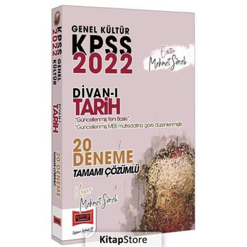 Yargı 2022 Kpss Genel Kültür Divani Tarih Tamami Çözümlü 20 Deneme