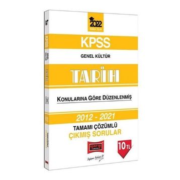 Yargı 2022 Kpss Genel Kültür Tarih Konularına Göre Düzenlenmiş Tamamı Çözümlü Çıkmış Sorular