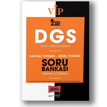 Yargı 2022 Vıp Dgs Sayisal Yetenek Sözel Yetenek Tamami Çözümlü Soru Bankasi
