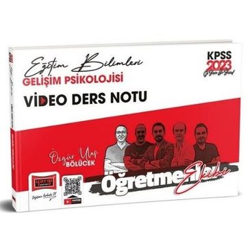 Yargı 2023 KPSS Eğitim Bilimleri Öğretmenler Ekibi Gelişim Psikolojisi Video Ders Notları