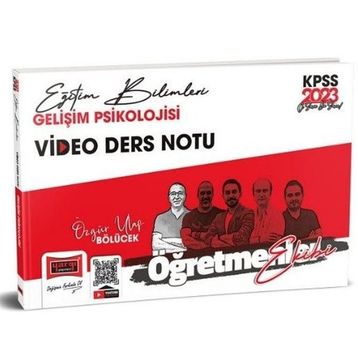 Yargı 2023 KPSS Eğitim Bilimleri Öğretmenler Ekibi Gelişim Psikolojisi Video Ders Notları