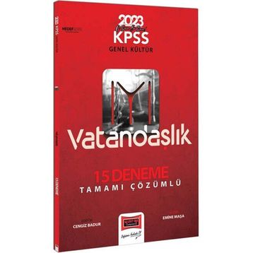 Yargı 2023 KPSS Genel Kültür Hedef IYI Serisi Vatandaşlık Tamamı Çözümlü 15 Deneme