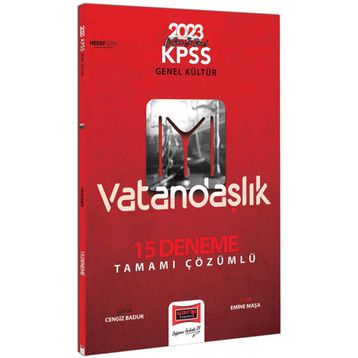 Yargı 2023 KPSS Genel Kültür Hedef IYI Serisi Vatandaşlık Tamamı Çözümlü 15 Deneme
