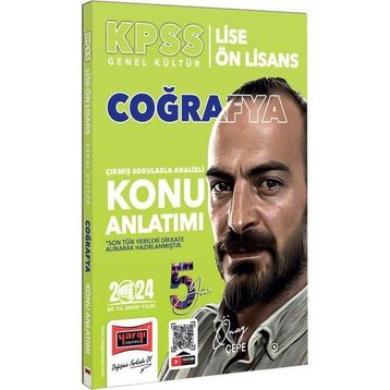 Yargı 2024 KPSS Lise Ön Lisans 5Yüz Ekibi Coğrafya Çıkmış Sorularla Desteklenmiş Analizli Konu Anlatımı
