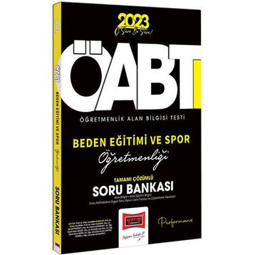 Yargı Yayınevi 2023 KPSS ÖABT Beden Eğitim ve Spor Öğretmenliği Tamamı Çözümlü Soru Bankası