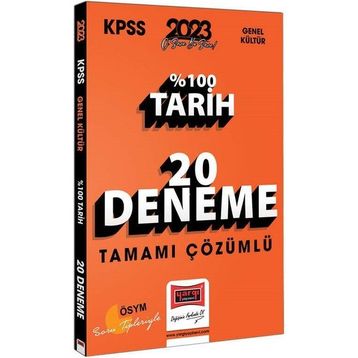Yargı Yayınevi 2023 KPSS Tarih Tamamı Çözümlü 20 Deneme