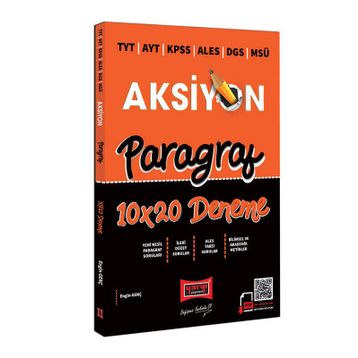 Yargı Yayınları 2022 Tyt Ayt Kpss Ales Dgs Msü Aksiyon Paragraf 10x20 Deneme