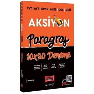 Yargı Yayınları 2022 Tyt Ayt Kpss Ales Dgs Msü Aksiyon Paragraf 10x20 Deneme