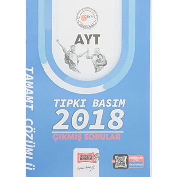 Yargı Yayınları 2023 Baskı 2018 Yılı AYT Tıpkı Basım Çıkmış Sorular