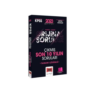 Yargı Yayınları 2023 KPSS Eğitim Bilimleri Fasikül Fasikül Orjinal Son 10 Yılın Çıkmış Soruları ve Çözümleri