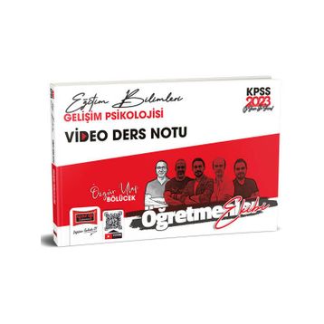 Yargı Yayınları 2023 KPSS Eğitim Bilimleri Öğretmenler Ekibi Gelişim Psikolojisi Video Ders Notları