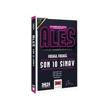 Yargı Yayınları 2024 ALES Son 10 Sınav Çıkmış Sorular 19 Kasım 2023 ALES-3 Dahil Fasikül Fasikül