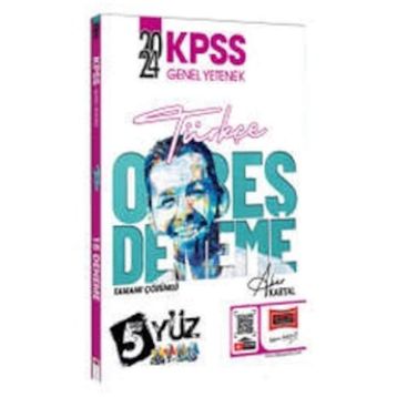 Yargı Yayınları - 2024 KPSS 5 Yüz Türkçe Tamamı Çözümlü 15 Deneme