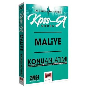 Yargı Yayınları - 2024 KPSS A Grubu ve Tüm Kurumlar İçin Maliye Konu Anlatımı