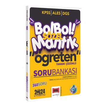Yargı Yayınları - 2024 KPSS ALES DGS Bol Bol Öğreten Sözel Mantık Tamamı Çözümlü 360 Soru Bankası