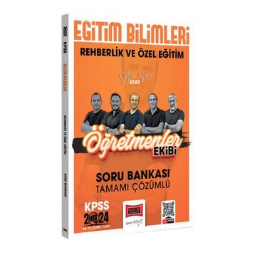 Yargı Yayınları 2024 KPSS Eğitim Bilimleri Öğretmenler Ekibi Rehberlik ve Özel Eğitim Tamamı Çözümlü Soru Bankası