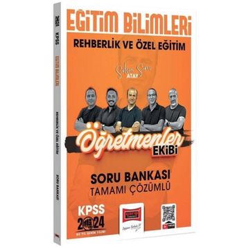 Yargı Yayınları 2024 KPSS Eğitim Bilimleri Öğretmenler Ekibi Rehberlik ve Özel Eğitim Tamamı Çözümlü Soru Bankası