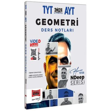 Yargı Yayınları 2024 NDeep Serisi TYT-AYT Geometri Video Ders Notları Hamza Yeter