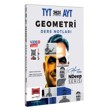 Yargı Yayınları 2024 NDeep Serisi TYT-AYT Geometri Video Ders Notları Hamza Yeter