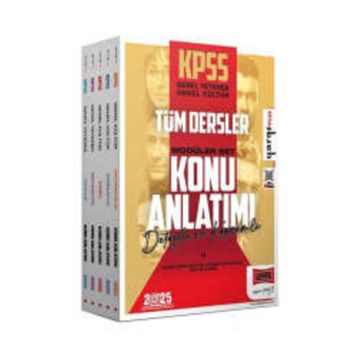Yargı Yayınları 2025 KPSS GK-GY Konu Anlatımlı Modüler Set