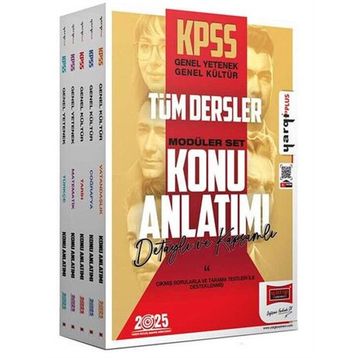Yargı Yayınları 2025 KPSS GK-GY Konu Anlatımlı Modüler Set
