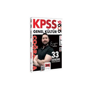 Yargı Yayınları 2026 KPSS Genel Kültür Tamamı Çözümlü Coğrafya 33 Deneme