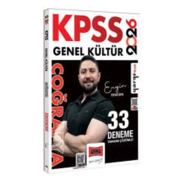 Yargı Yayınları 2026 KPSS Genel Kültür Tamamı Çözümlü Coğrafya 33 Deneme