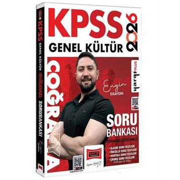Yargı Yayınları 2026 KPSS Genel Kültür Tamamı Çözümlü Coğrafya Soru Bankası