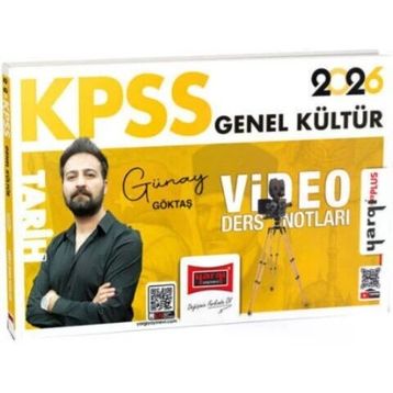 Yargı Yayınları 2026 KPSS Genel Kültür Tarih Video Ders Notları