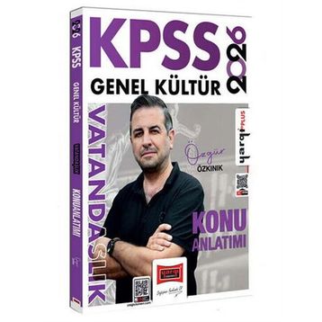 Yargı Yayınları 2026 KPSS Genel Kültür Vatandaşlık Konu Anlatımı